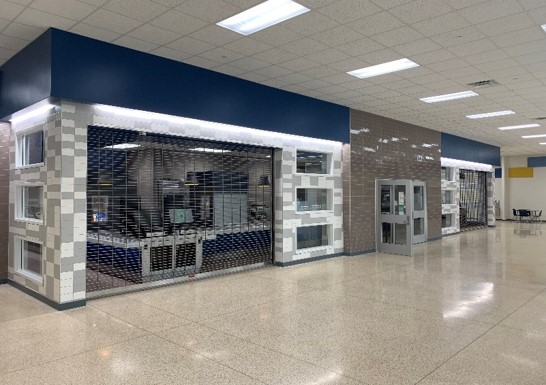 Serving line entry 